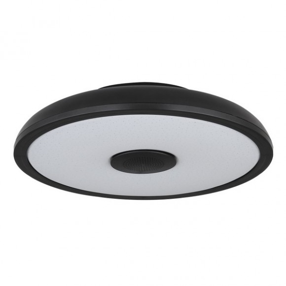 Globo 41366B LED stropnica s reproduktorom Raffy 1x18W | 820lm | 3000-6500K | RGB | IP44