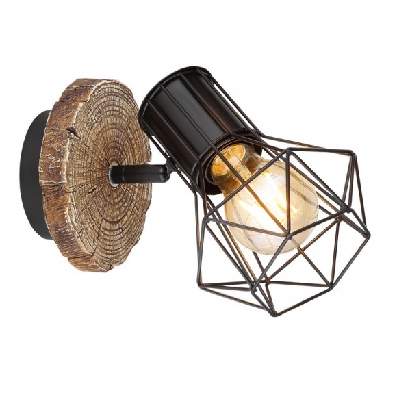 Globo 54017W-1 nástenná lampa Priska 1x60W | E27