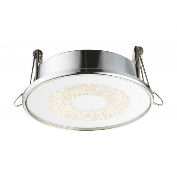 Globo 12005 LED zápustné svietidlo Manda 1x6W | 400lm | 4000K - chróm