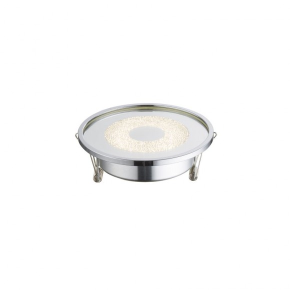 Globo 12006-3 LED zápustné svietidlo Manda 3x9W | 1800lm | 4000K - set 3ks, chróm