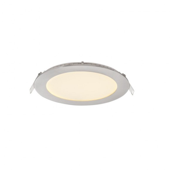 Globo 12372N LED zápustné podhľadové bodové svietidlo Alid 1x12W | 800lm | 3000K - matný nikel, opál