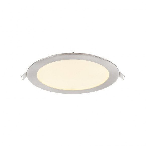 Globo 12373N LED zápustné podhľadové bodové svietidlo Alid 1x18W | 1200L | 3000K - matný nikel, opál