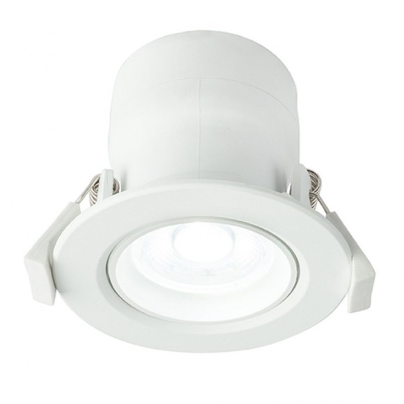 Globo 12393-9D LED zápustné bodové svietidlo Polly 1X9W | 720L | 3000K - biela