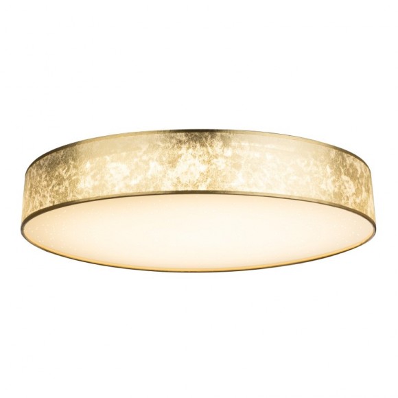 Globo 15187D5 LED stropné svietidlo Amy 1x80W | 250-4000lm | 3000K-6000K - diaľkový ovládač, fixácia farieb, stmievateľné, nočné osvetlenie, zlatá