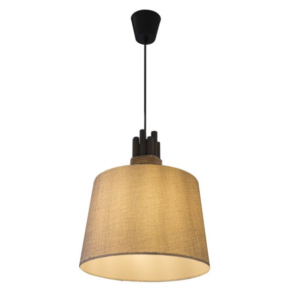 Globo 15255 závesné stropné svietidlo Livia 1x60W | E27 - šedá