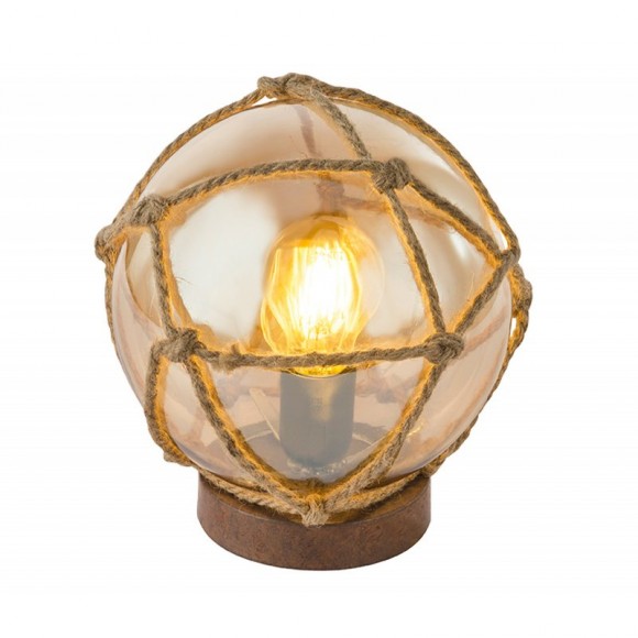 Globo 15859T stolové svietidlo Tiko 1x40W | E27 - hrdza, hnedá