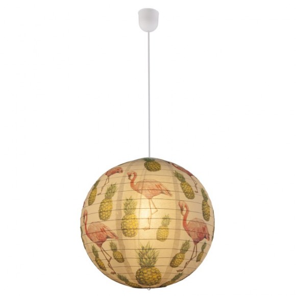 Globo 16921 závesné stropné svietidlo Flamant 1x60W | E27 - plameniaky