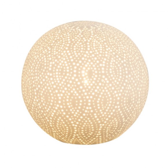 Globo 22801 stolové svietidlo Askja 1x25W | E14 - biela