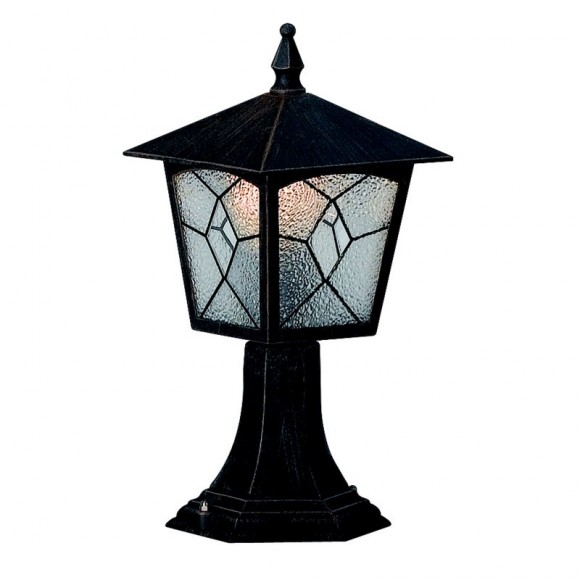 Globo 3127 vonkajšia stojaca lampa Atlanta 1x60W | E27 | IP44 - čierna