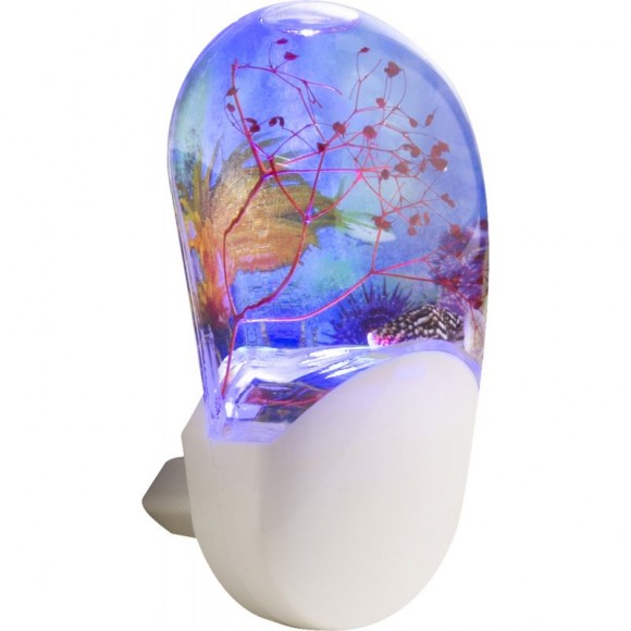 Globo 31937 LED dekoratívne svietidlo do zásuvky Enio 3x0,07W | RGB - súmrakový senzor, multicolor, menič farby, biela