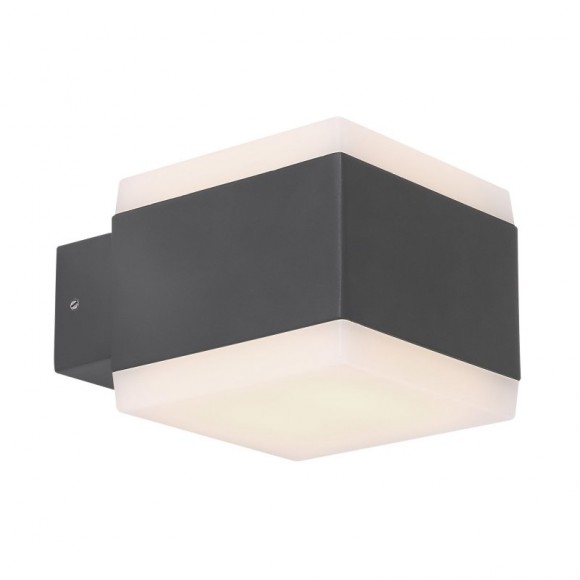 Globo 34173RGBSH LED vonkajšie nástenné svietidlo Slice 1x15W | 3000-6500K | IP44 | RGB - stmievateľné