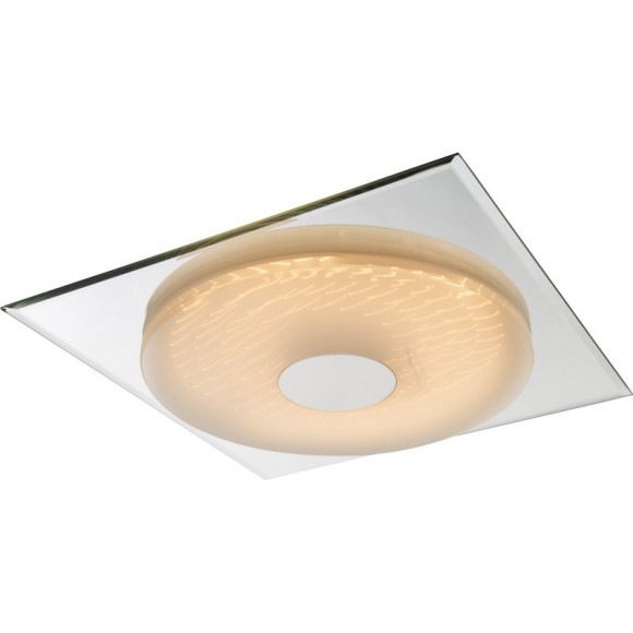 Globo 41334 LED stropné svietidlo Treviso I 1x24W | 2000L | 6000K - stmievateľné, diaľkové ovládanie, fixácia farby, chróm