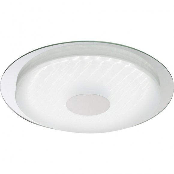 Globo 41335 LED stropné svietidlo Treviso I 1x24W | 2000L | 6000K - stmievateľné, diaľkové ovládanie, fixácia farby, chróm