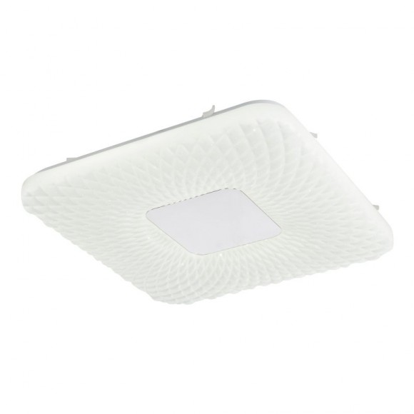 Globo 41343-24 LED stropné svietidlo Findus 1x24W | 100-1600lm | 3000K-6000K - diaľkový ovládač, stmievateľné, fixácia farieb, pamäťová funkcia, trblietavý efekt, biela, opál