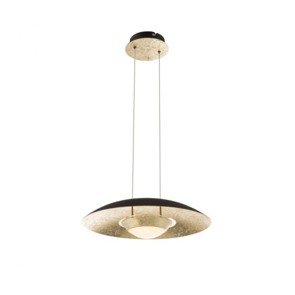 Globo 41902H LED závesné stropné svietidlo Ätna 1x18W | 1440lm | 3000K - čierna, zlatá