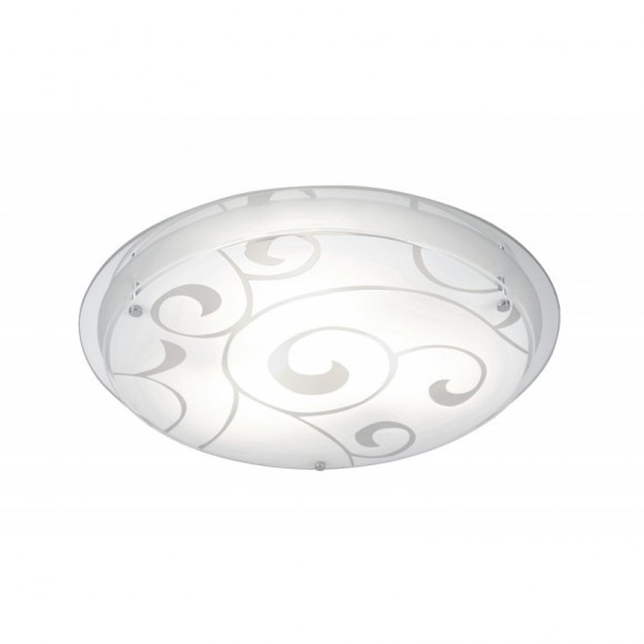 Globo 48060-3 stropné svietidlo Kristjana 3x60W | E27 - biela, chróm, satinované sklo