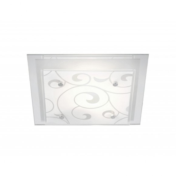 Globo 48062 stropné svietidlo Dia 1x60W | E27 - biela, chróm