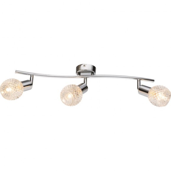 Globo 541006-3 prisadené stropné bodové svietidlo Keith 3x40W | E14 - chróm