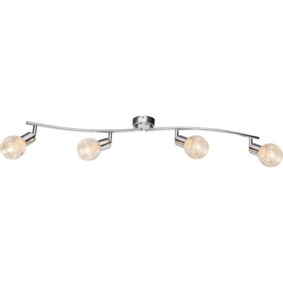 Globo 541006-4 prisadené stropné bodové svietidlo Keith 4x40W | E14 - chróm