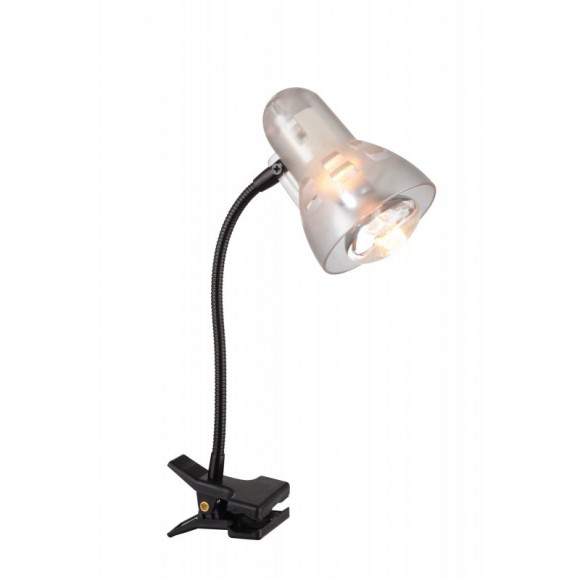 Globo 54850 svietidlo s klipom Clip 1x40W | E14 | R50 - čierna, transparentná