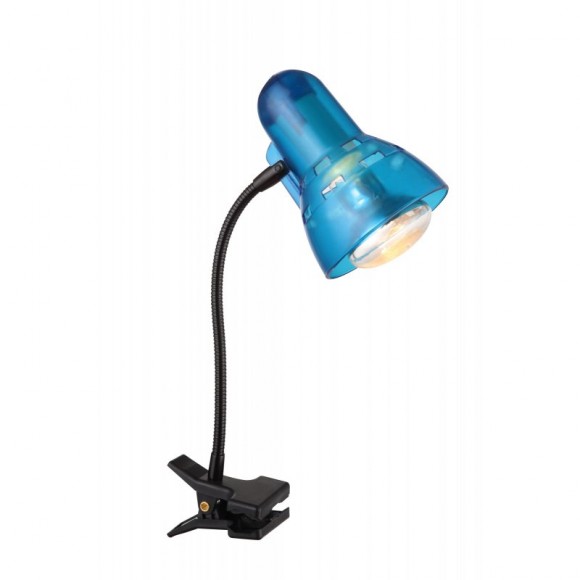 Globo 54851 svietidlo s klipom Clip 1x40W | E14 | R50 - čierna, modrá