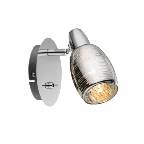 Globo 54986-1 nástenné svietidlo Carson 1x40W | E27 - chróm