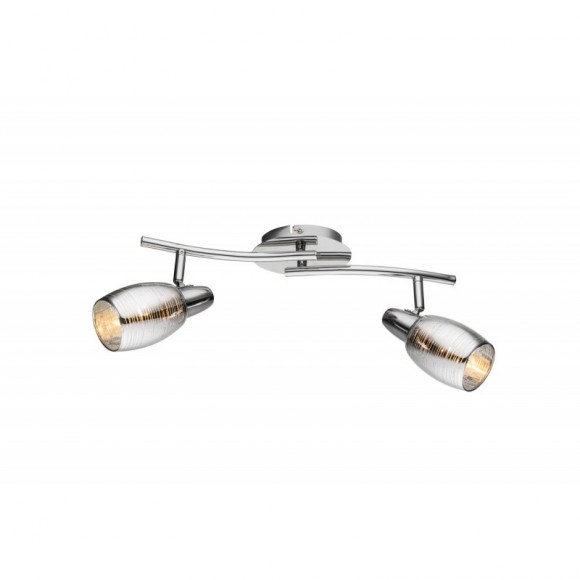 Globo 54986-2 prisadené nástenné či stropné bodové svietidlo Carson I 2x40W | E14 - chróm