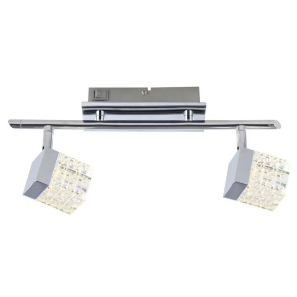 Globo 56193-2 LED prisadené stropné bodové svietidlo Ankara 2x5W | 800lm | 4200K - matný nikel