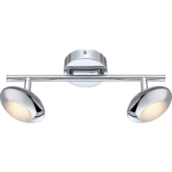 Globo 56217-2 LED prisadené nástenné bodové svietidlo Gilles 2x5W | 640lm | 3000K - chróm