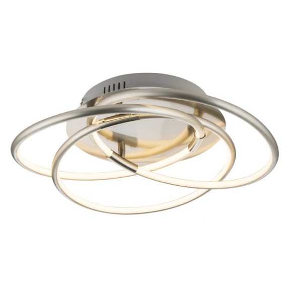 Globo 67828-30N LED prisadené stropné svietidlo Barna 1x30W | 2100L | 3000K - matný nikel