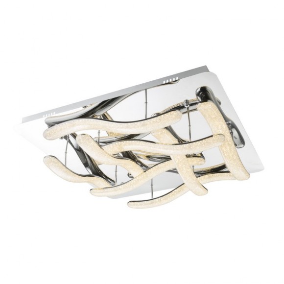 Globo 67833-96 LED stropné svietidlo Nabro 1x96W | 8041lm | 3500K - chróm
