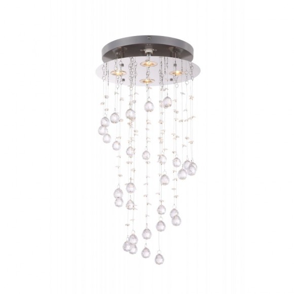 Globo 68595-4 LED prisadené stropné svietidlo 4x5W | 1400L | 3000K - priehľadná