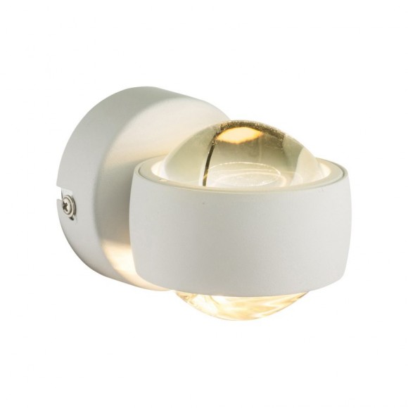 Globo 78293 LED nástenná svietidlo Randi 2x3W | 420L | 3000K - biela, krištáľ