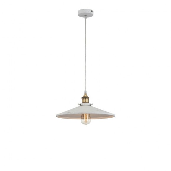 Globo 15061 závesné stropné svietidlo Knud 1x60W | E27 | 390lm | 2700K - biela, zlatá
