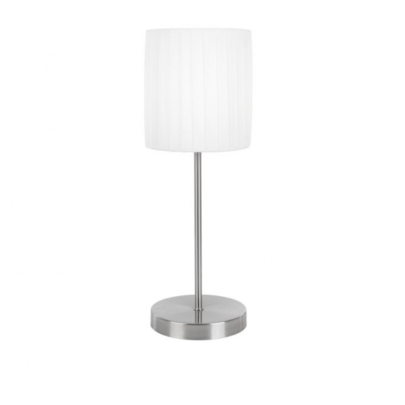 Globo 15105T stolná lampa La Nube 1x40W | E14 - matný nikel, biela