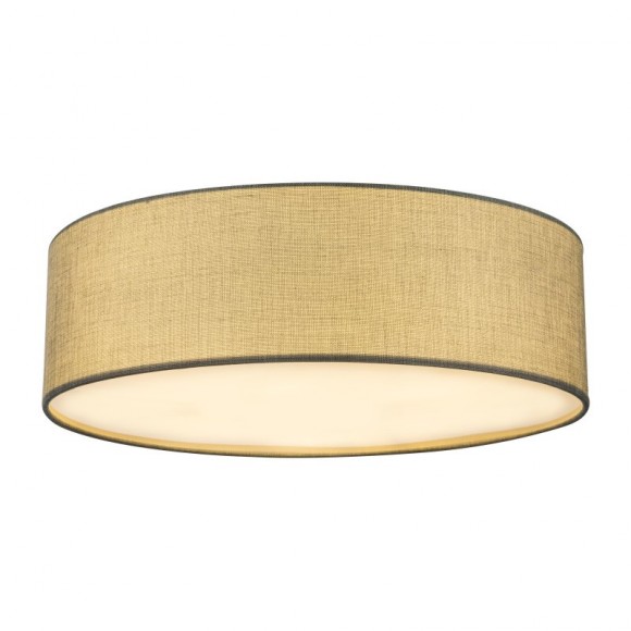 Globo 15185D6 stropné svietidlo Paco 6x60W | E27 - matný nikel, krémová
