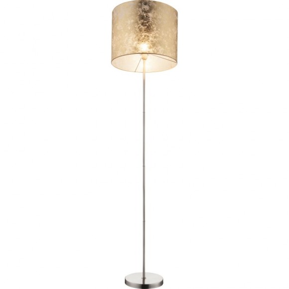 Globo 15187S stojacie svietidlo Amy 1x60W | E27 - matný nikel, zlatá