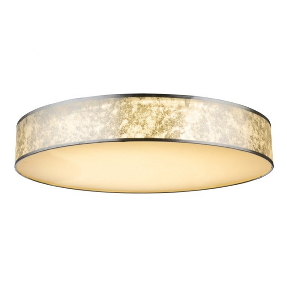Globo 15188D5 LED stropnica Amy I 1x80W | 250-4000lm | 3000K-6000K - diaľkový ovládač, fixácia farieb, stmievateľné, nočné osvetlenie, strieborná