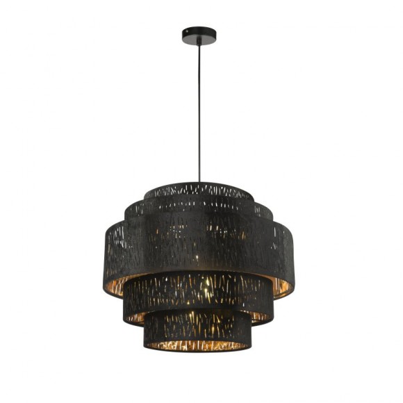 Globo 15264H3 závesné stropné svietidlo Tuxon 1x60W | E27 - čierna
