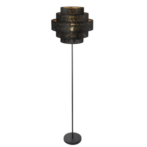 Globo 15264S2 stojaca lampa Tuxon 1x60W | E27 - čierna