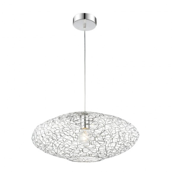 Globo 15269H závesné stropné svietidlo Arya 1x60W | E27 - chróm