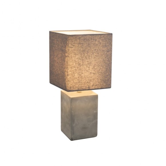 Globo 21700 stolové svietidlo Ilona 1x40W | E14 - betón, hnedá