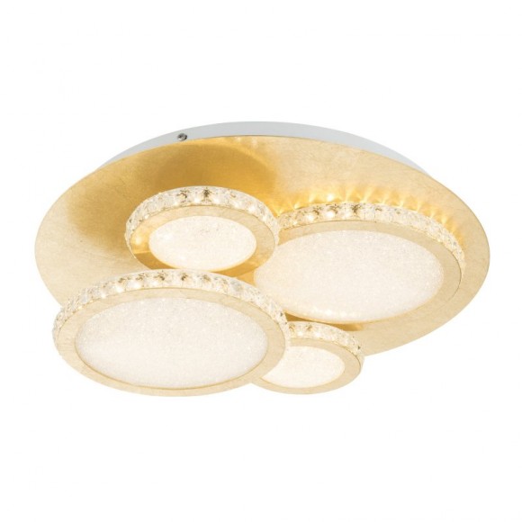 Globo 41908-36 LED stropné svietidlo Tilo 1x36W | 2700lm | 3000K - zlatá
