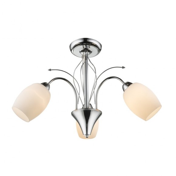 Globo 54709-3 závesné stropné svietidlo Pessoa II 3x60W | E27 - chróm