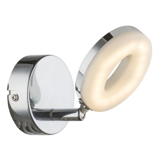 Globo 56121-1 LED nástenné svietidlo Penelope 1x4W | 240l | 3000K - chróm, biela