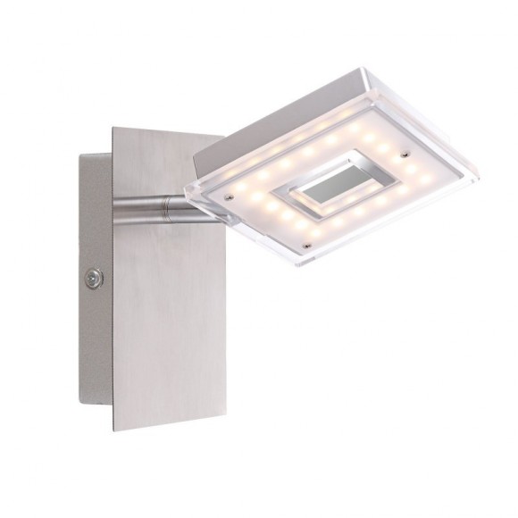 Globo 56138-1 LED nástenné svietidlo Kerstin 1x4W | 304L | 3000K - matný nikel