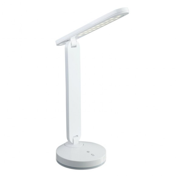 Globo 58346 LED stolové svietidlo Gendry 1x4W | 18-153lm | 6000K | RGB - menič farieb, dotykový stmievač, dotykový vypínač, adaptér, USB, biela