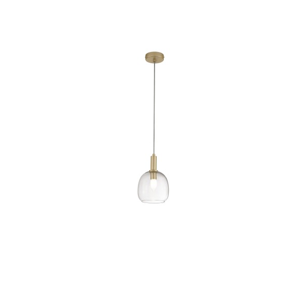 Luce Ambiente Design I-BRANDY-S1 závesné stropné svietidlo BRANDY | 1×60W E14 | zlatá