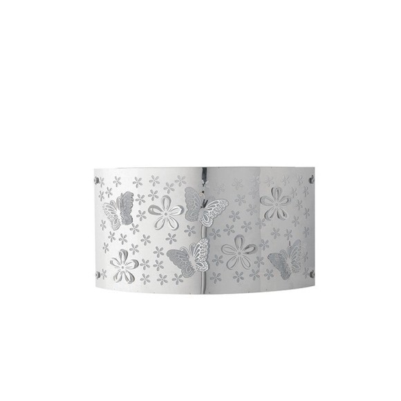 Luce Ambiente Design I-BUTTERFLY/AP nástenné svietidlo BUTTERFLY E14 | chróm