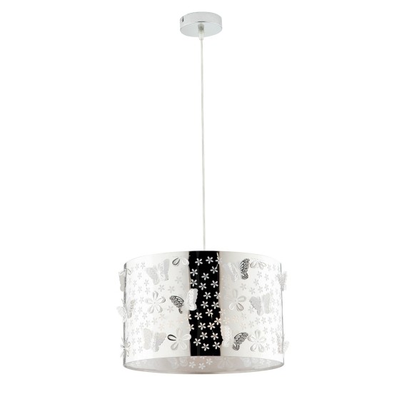 Luce Ambiente Design I-BUTTERFLY/S35 závesné stropné svietidlo BUTTERFLY | 1×60W E27 | chróm